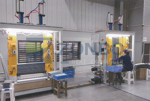 semi-automatic core assembly machine